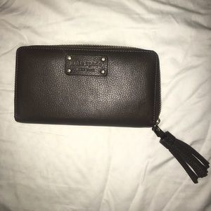 Brown leather Kate Spade wallet